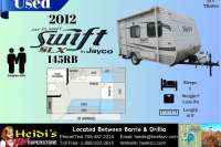 2012 JAYCO SWIFT SXL 145RB (REAR BATH*) - Oro Medonte RV Details page