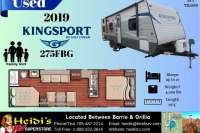 2019 GULFSTREAM KINGSPORT 275FBG (BUNKS) - Oro Medonte RV Details page