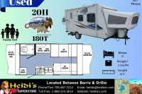 2011 R-VISION COBALT TRAIL 180T (REAR BATH, SINGLE AXLE) - Oro Medonte RV Details page