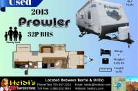 2013 HEARTLAND PROWLER 32P BH - BUNKS, OUTSIDE KITCHEN - Oro Medonte RV Details page