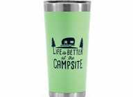 Camco 20 oz. Green Tumbler