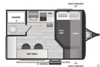 2026 KEYSTONE HIDEOUT MINI 120BT - Whitby RV Details page