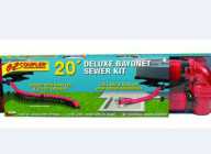 20 ft Bayonet Sewer Hose Kit