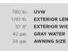 Image 29 of 28 - 2025 primetime rv tracer 308BH specs